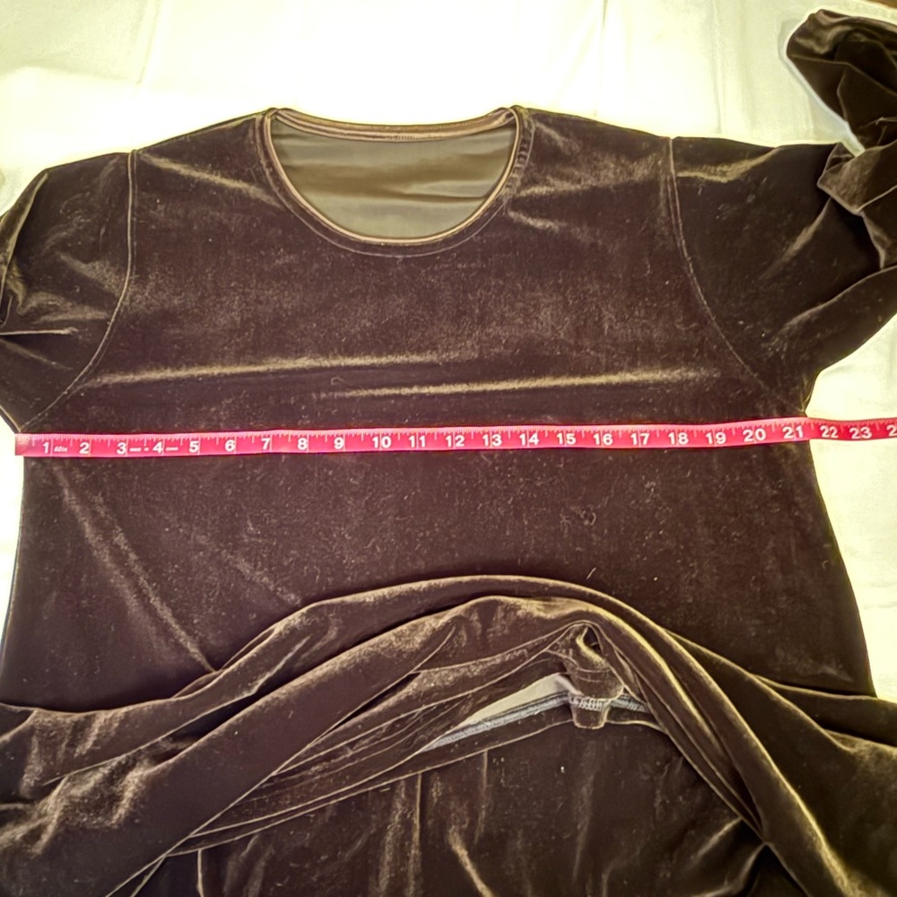 Women’s velour midi dress size xl - Picture 6 of 6